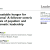 New Publication: An insatiable hunger for charisma? A follower-centric analysis of populism and charismatic leadership